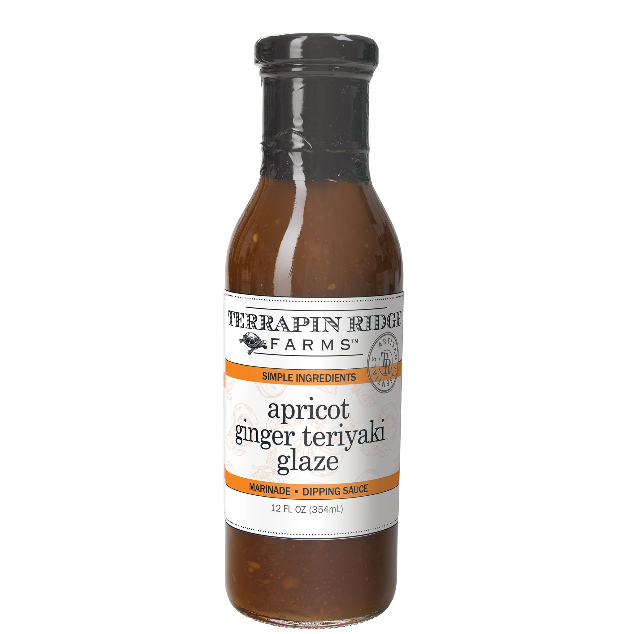 Terrapin Ridge Apricot Ginger Teriyaki Glaze - 3 Bottles