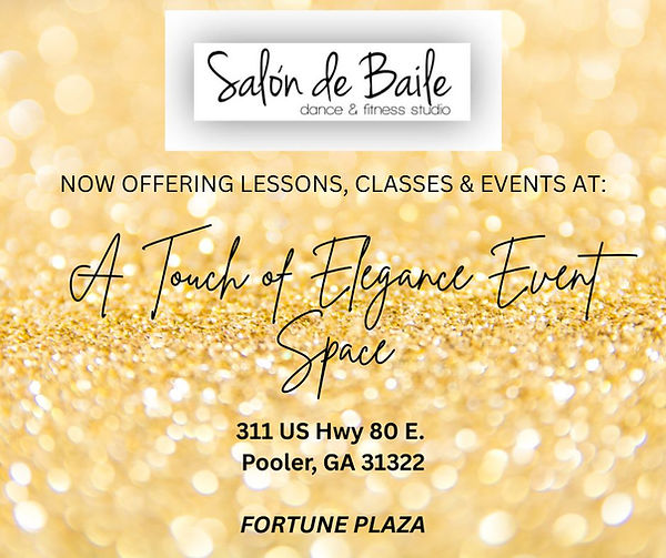 Salon de Baile Dance & Fitness Studio Pooler GA A Touch of Elegance Event Space Dance  (1)
