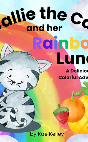 Callie the Cat and her Rainbow Lunch