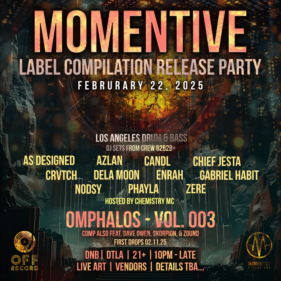MOMENTIVE- Omphalos Vol. 003_FLYER FRONT