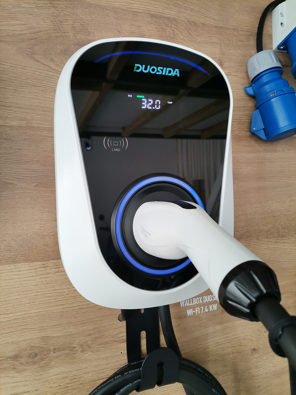 Miniatura: Carregador Duosida 7.4 kW