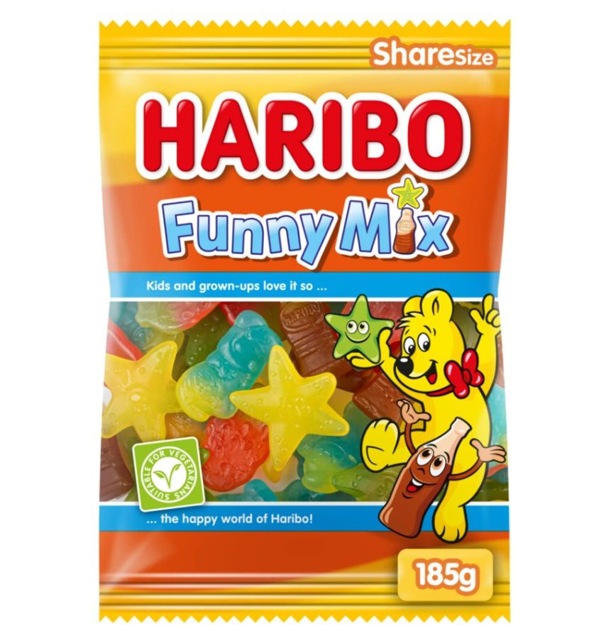 Miniaturbild: Funny Mixbox - Fruchtgummi-Box mit Haribo & Capico (2,1kg)