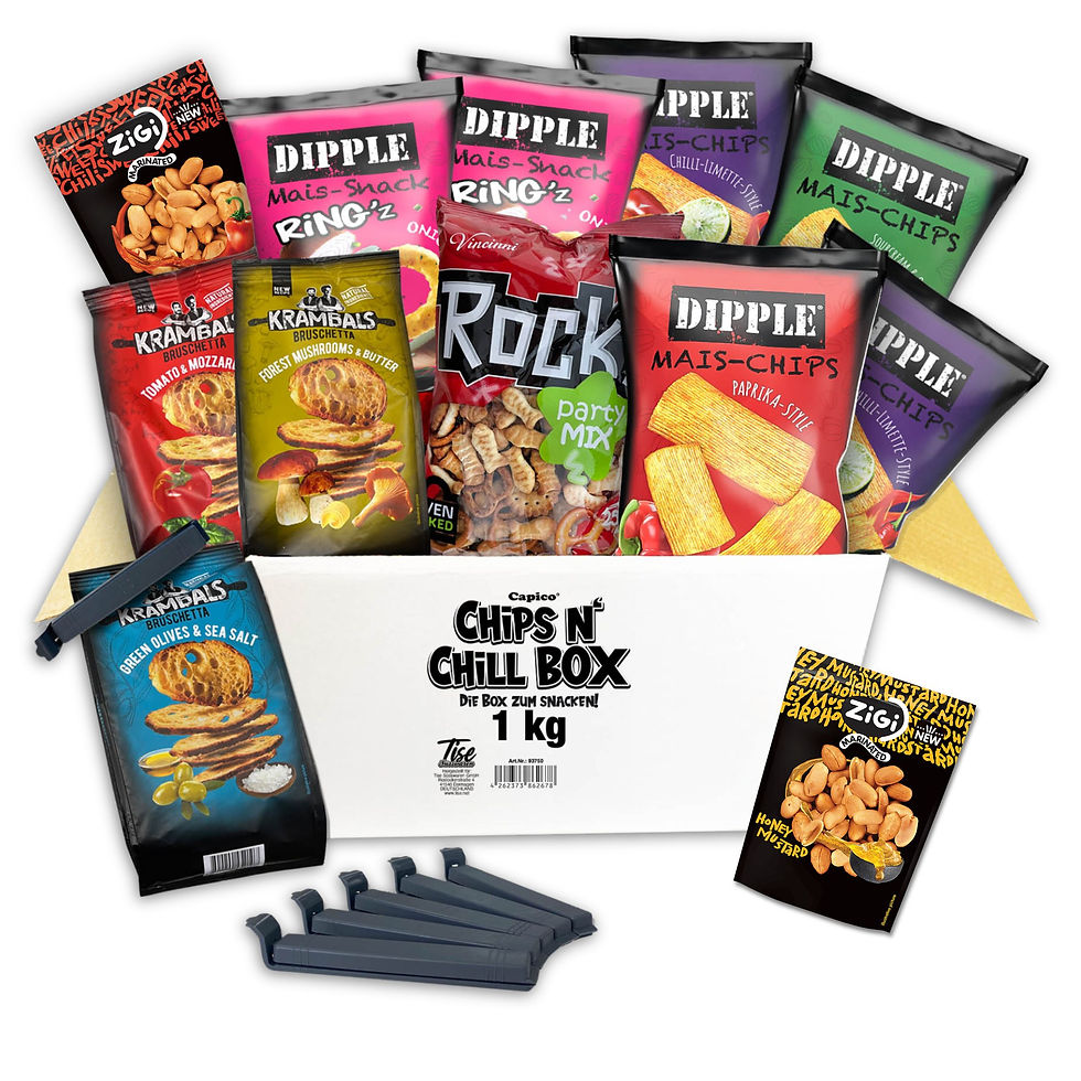 Thumbnail: Chips n Chill Box (1Kg/12 Teile)