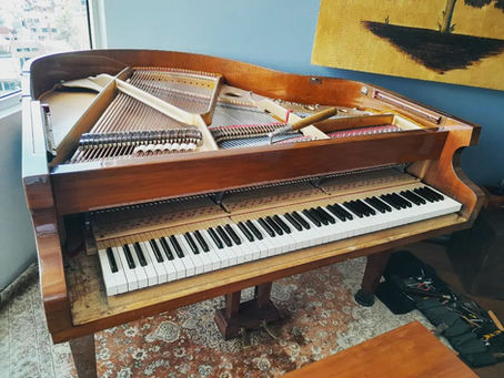 Afinación en La 440 hz piano Hoffmann