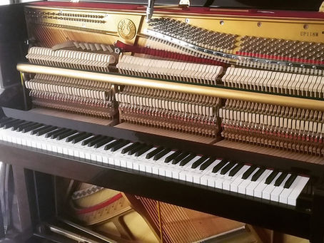 Afinación en La 438 hz piano Pearl River