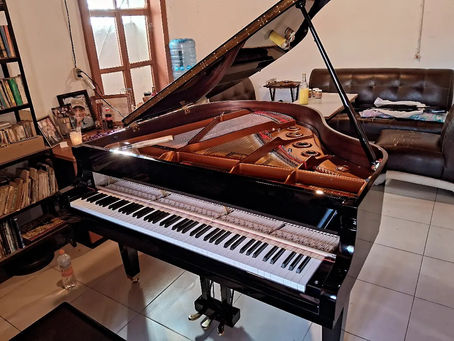 Afinación en La 440 hz piano Yamaha GB1 de 2023