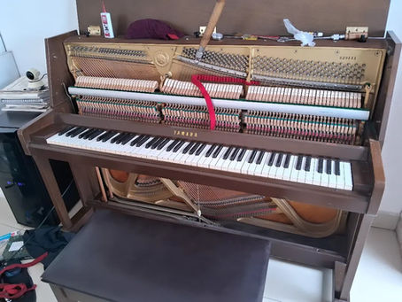 Pitch raise a La 440 hz piano Yamaha modelo K