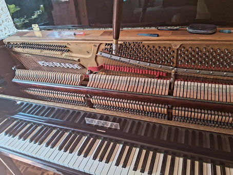 Afinación en La 440 hz piano Steinway modeo Victory 1941