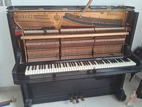 Entonación en La 440 hz piano Bechstein 1899