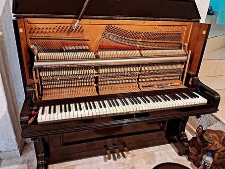 Entonación en La 440 hz piano Rosenkranz 1900