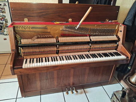 Pitch raise a La 440 hz piano Baldwin