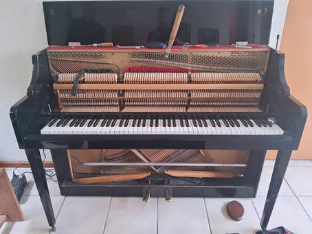 Entonación en La 440 hz piano Wurlitzer