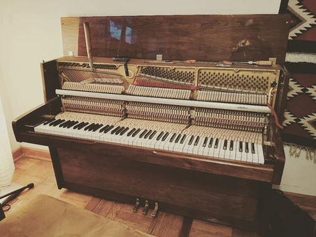 Afinación en La 442 hz piano Yamaha