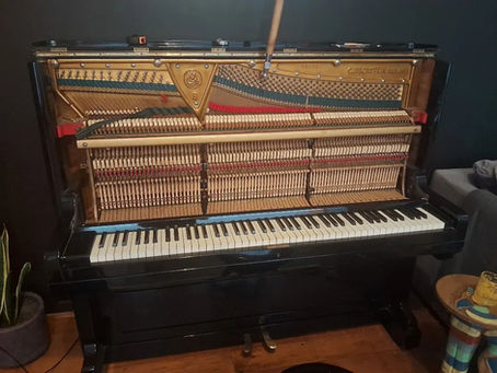 Entonación en La 440 hz piano Bechstein 1903