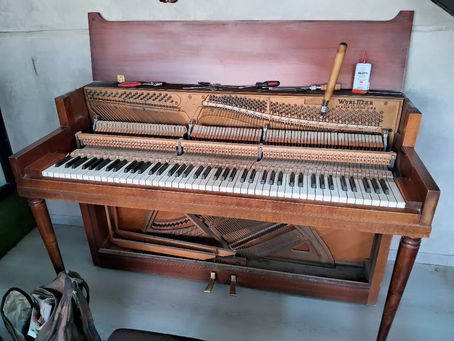 Limpieza y pitch raise piano Wurlitzer 