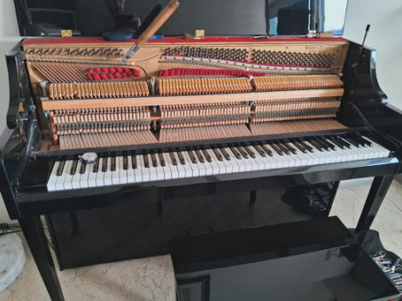 Afinación en La 440 hz piano Wurlitzer