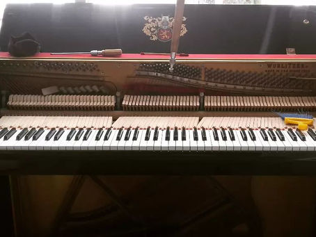 Pitch raise a La 440 hz piano Wurlitzer