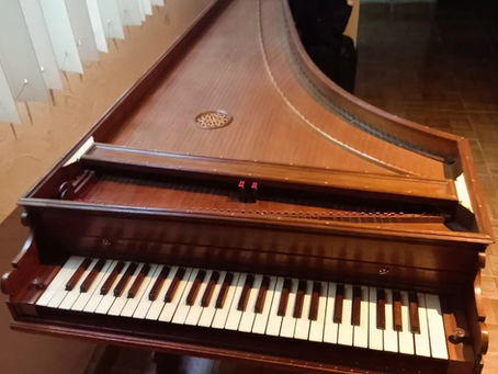 Visita diagnóstico clavecín Martín Seidel 1963