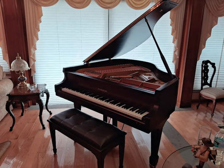 Afinación en La 440 hz piano Samick