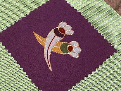 絽綴アップリケ名古屋帯のお誂え