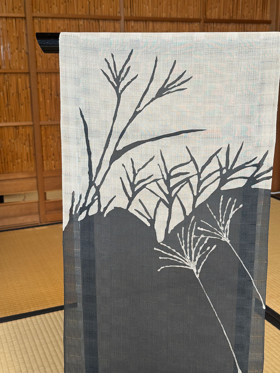 Thumbnail: Summer Nagoya Obi, Hemp, Susuki, Chikusen