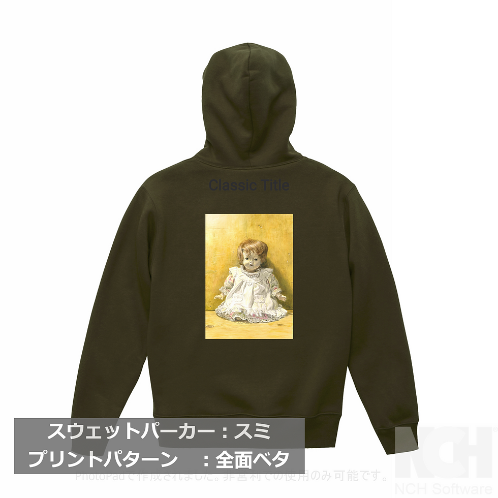 サムネイル： 561801　スウェットパーカー