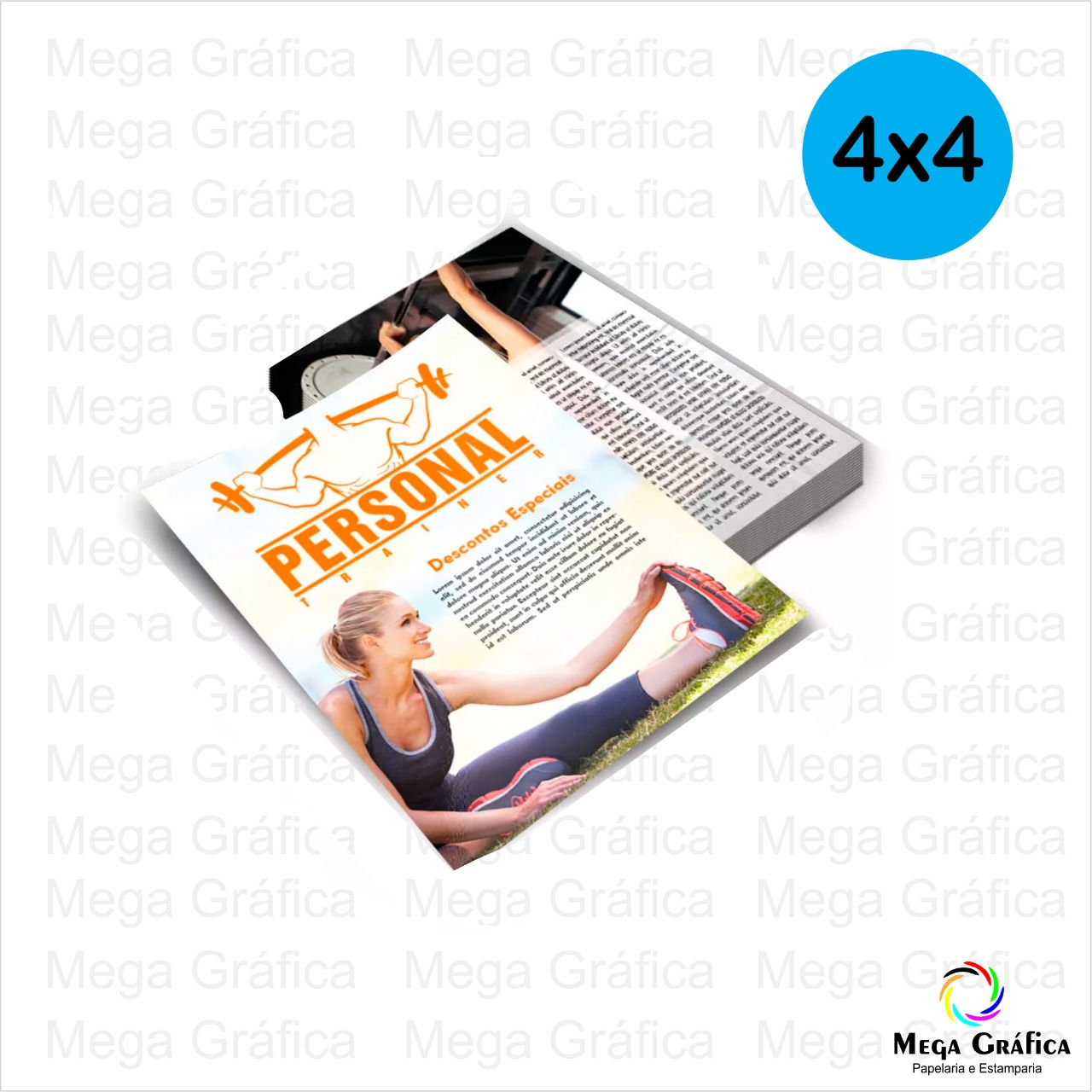 PANFLETOS EM PEQUENAS TIRAGENS - F/V