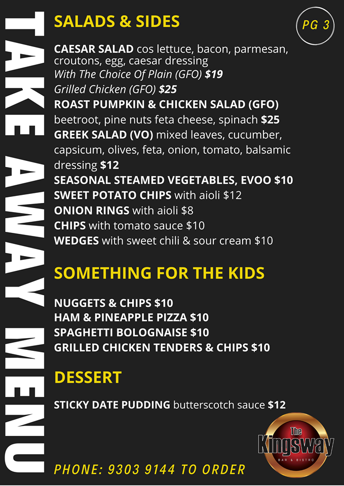 Restaurant Kingsway Bar & Bistro Darch