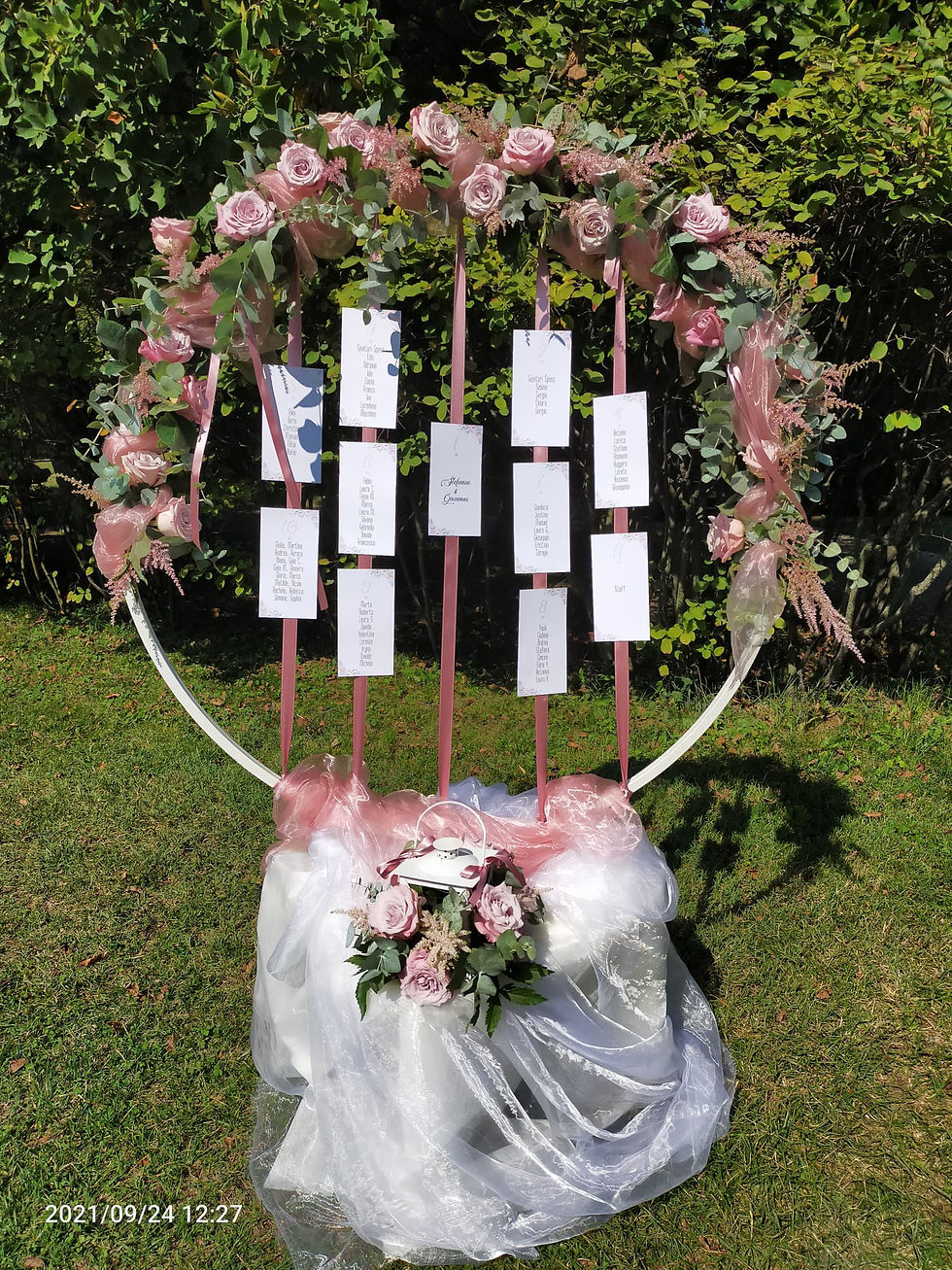 tableau de marriag matrimonio su cerchio