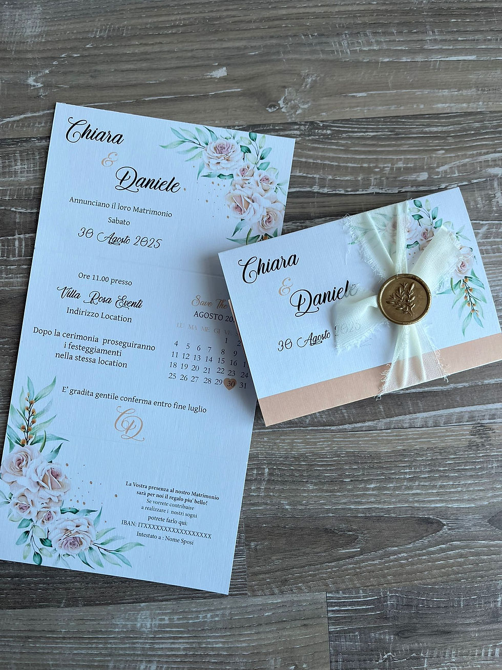 ne Matrimonio Personalizzata