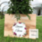 cartello benvenuti matrimonio personaliz