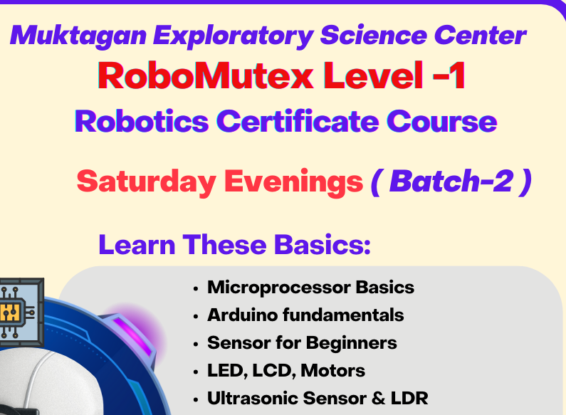 RoboMutex L1 (Batch-2) Saturdays