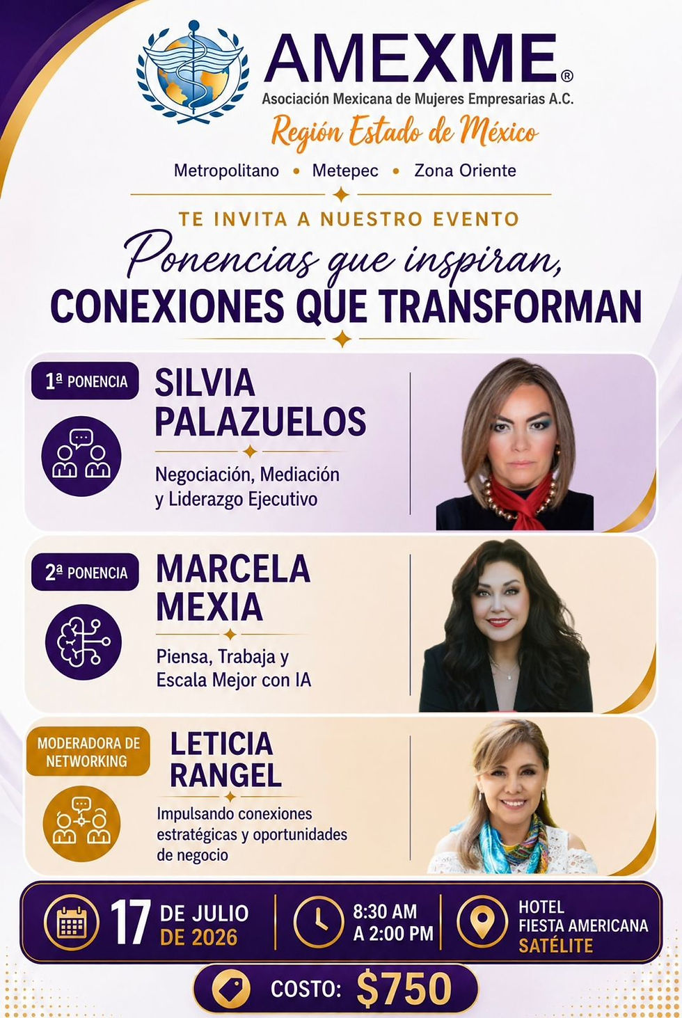 Ponencias que inspiran, conexiones que transforman