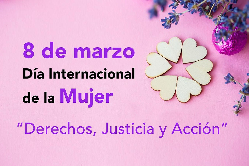 8 de marzo Día internacional de la mujer