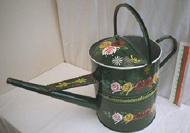 Green Watering can