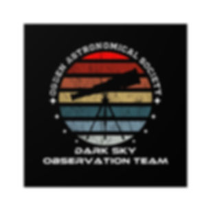 Dark Sky Observation Team Indoor/Outdoor Sticker