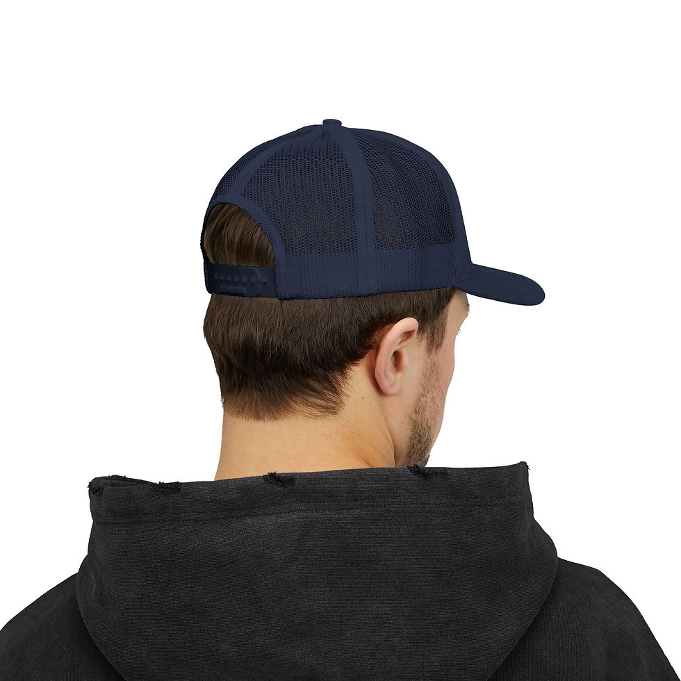 Thumbnail: OAS  Embroidered Snapback Trucker Cap