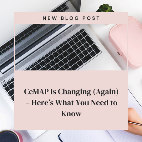 CeMAP Is Changing (Again) – Here’s What You Need to Know