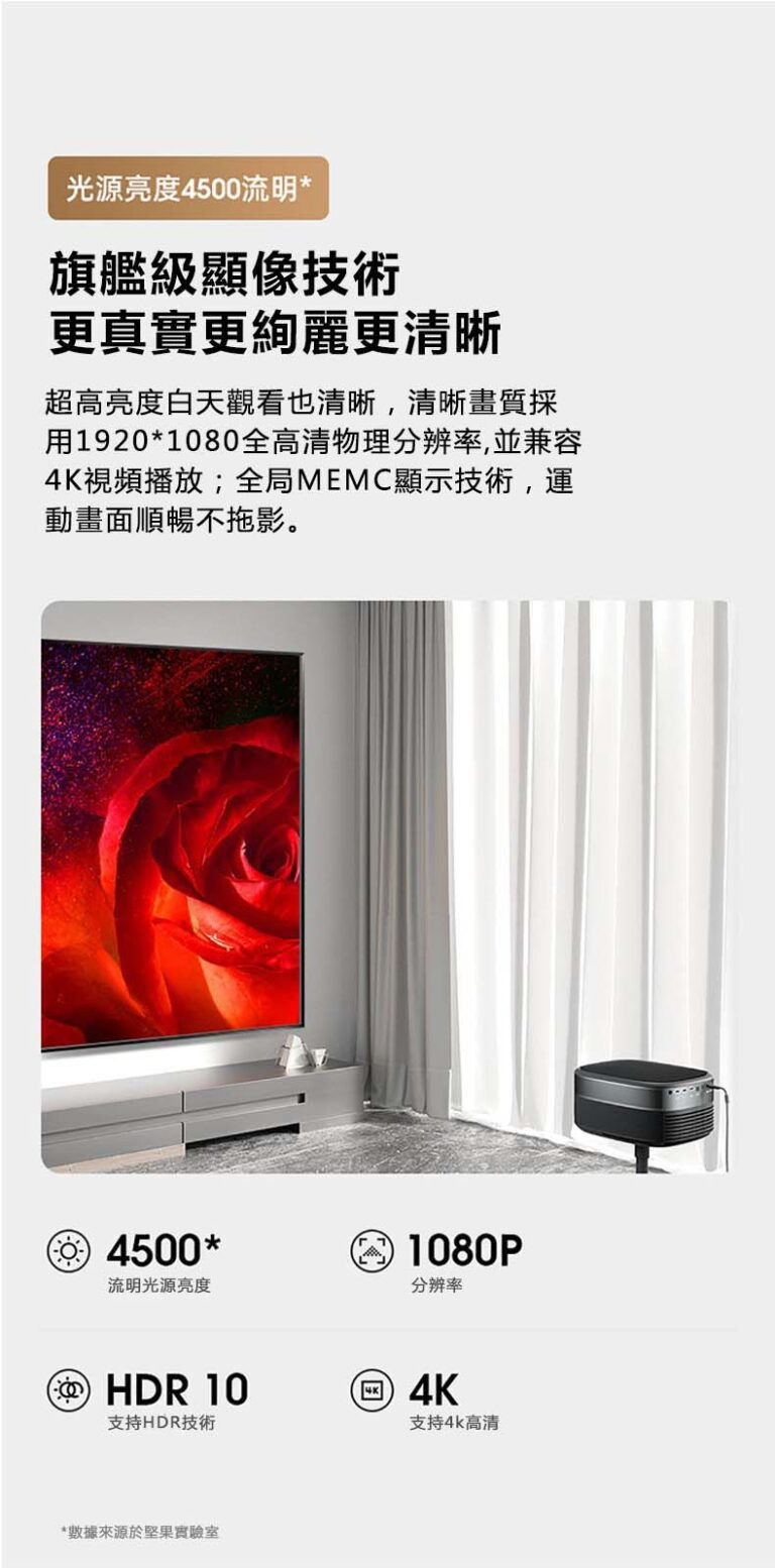 縮圖：堅果 JMGO  V10