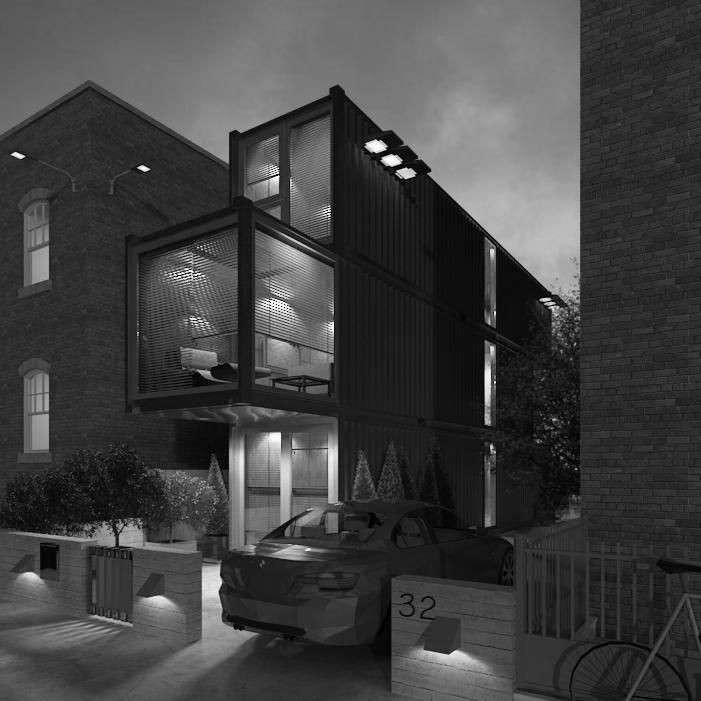 SHIPPING CONTAINER HOUSE