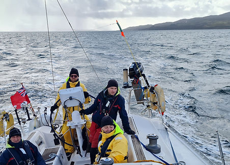 Pavel Vykydal Skotsko Sailing 2021
