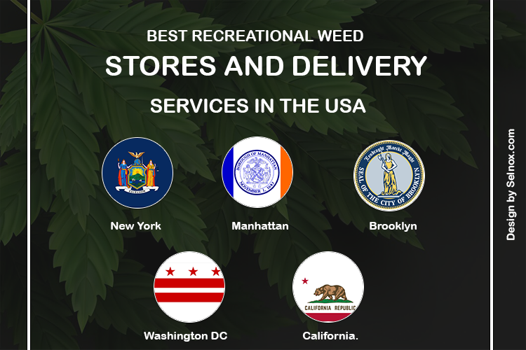 Best recreational weed stores and delivery services in USA- 2023