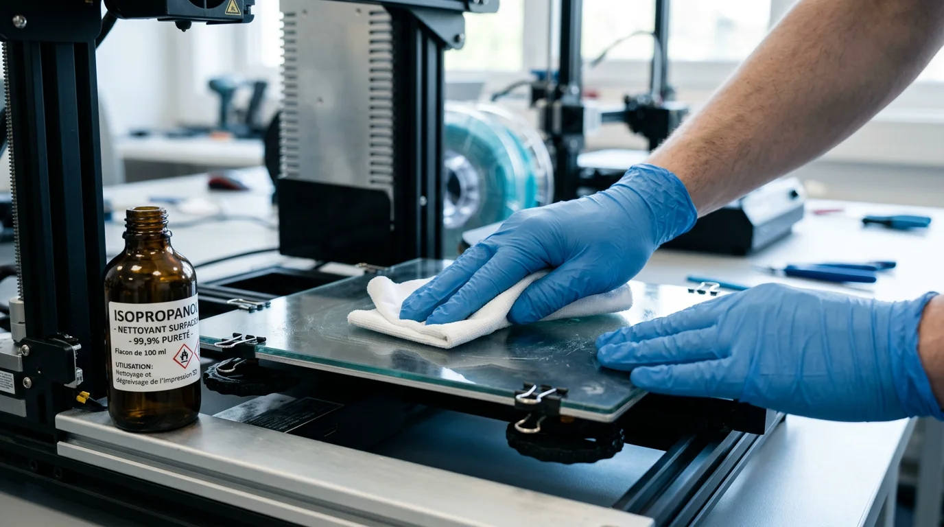 Nettoyage du plateau d'imprimante 3D : le guide complet