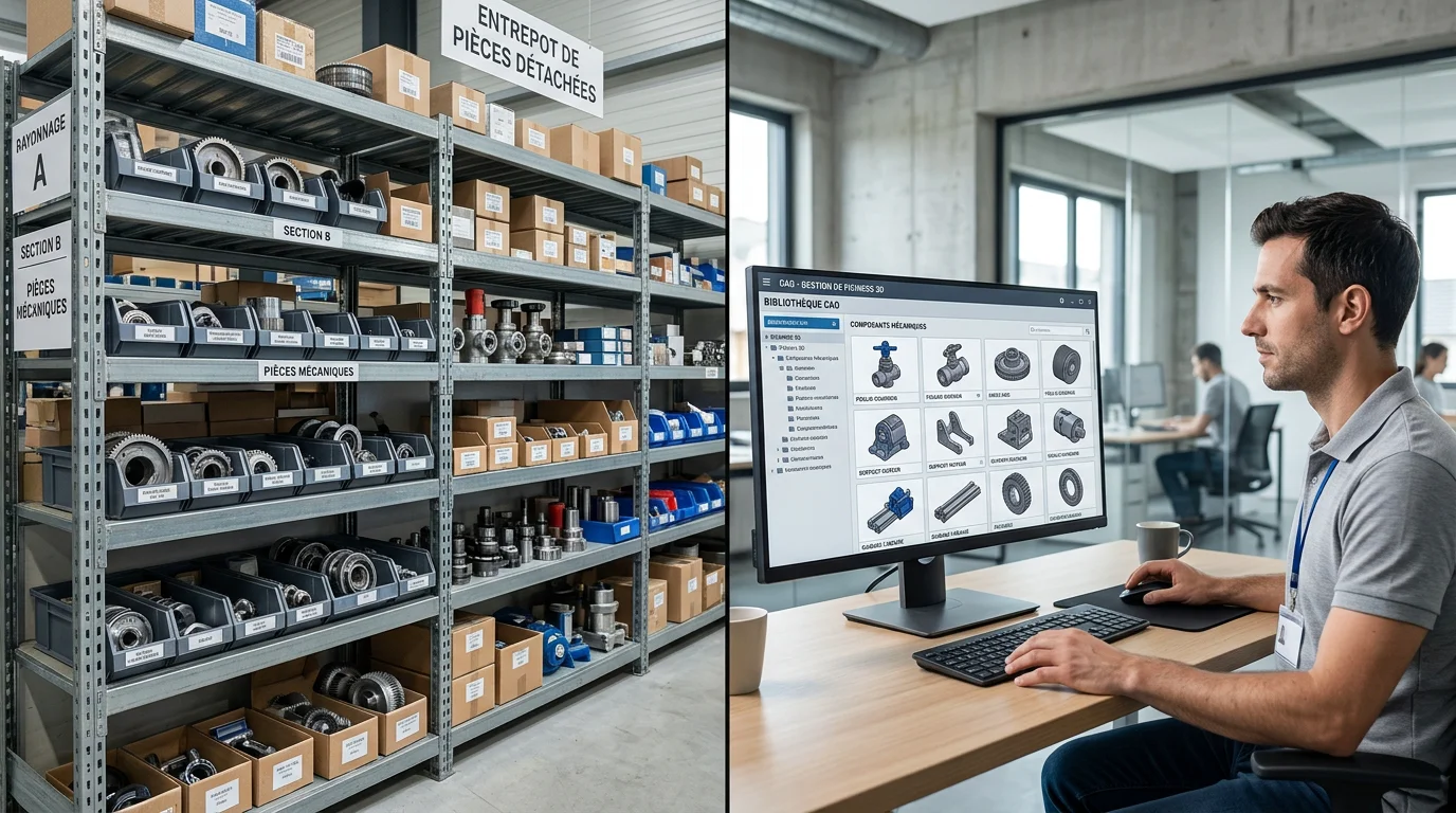 Réduire le stock de pièces détachées avec l'impression 3D