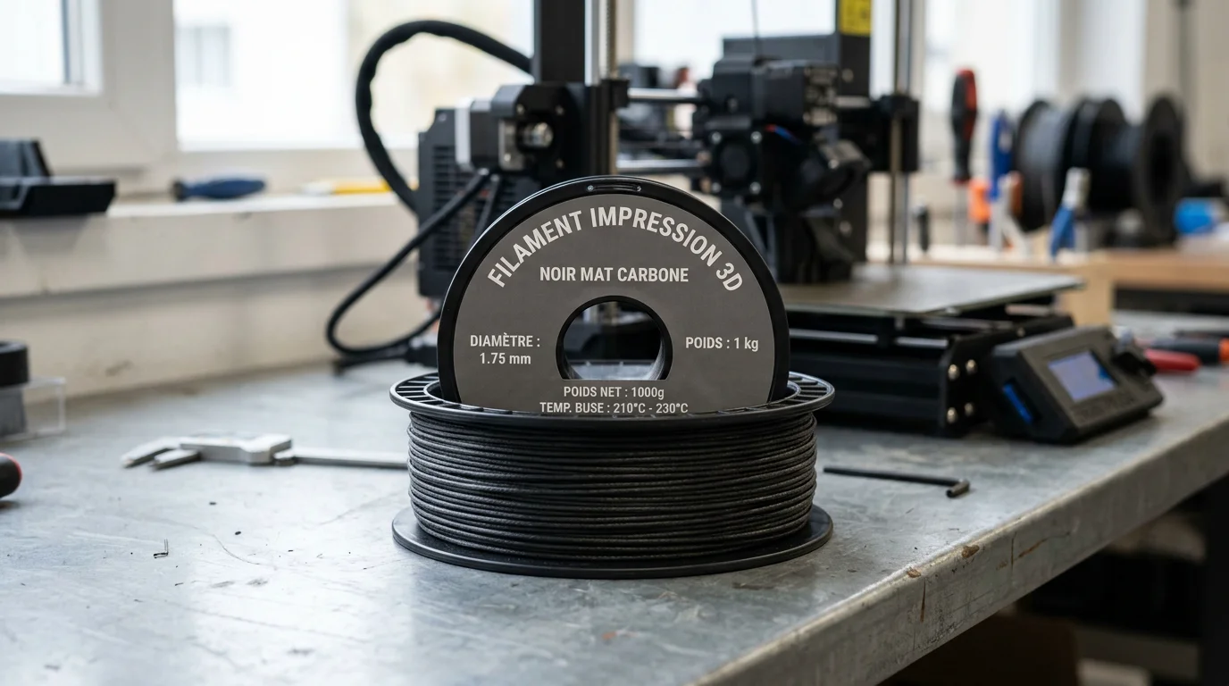 Guide du filament PETG-CF : réglages et usages en 2026