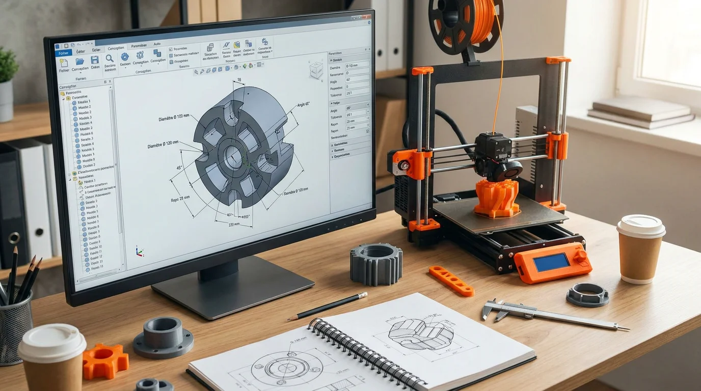 Concevoir pour l'impression 3D avec Fusion 360 : le guide complet