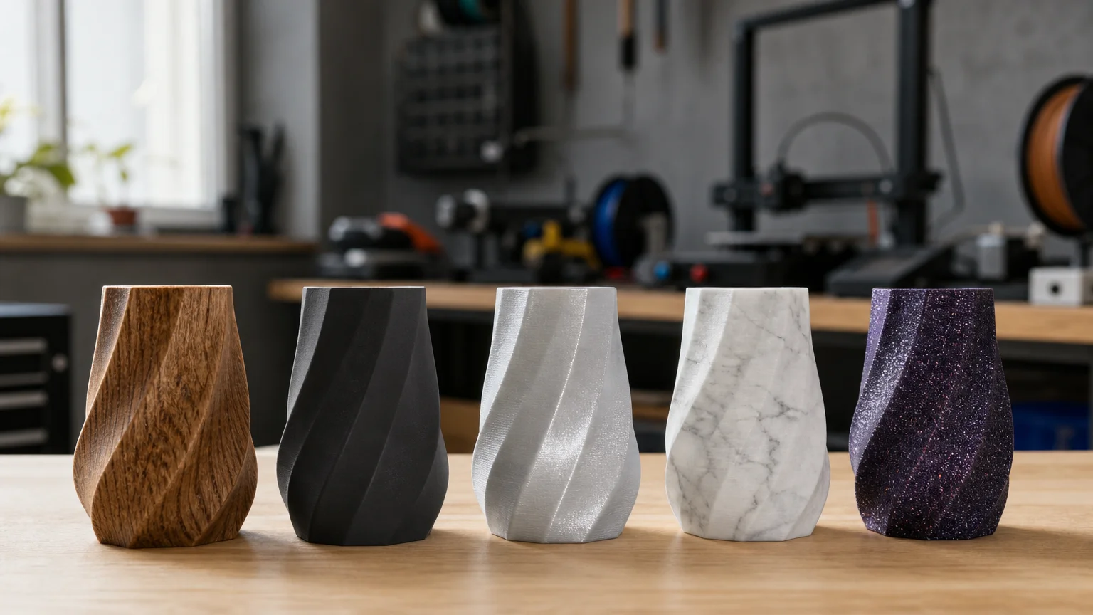 Filament PLA spécial : guide d’achat pour impression 3D