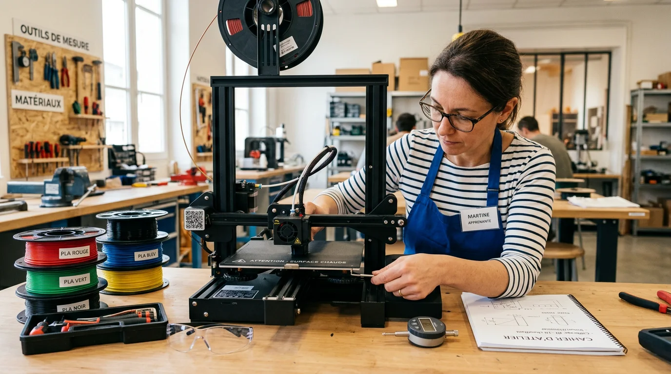 Formation à l'impression 3D : le guide complet 2026