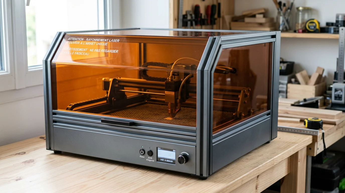 Falcon A1 : le guide complet du graveur laser 10W en 2026