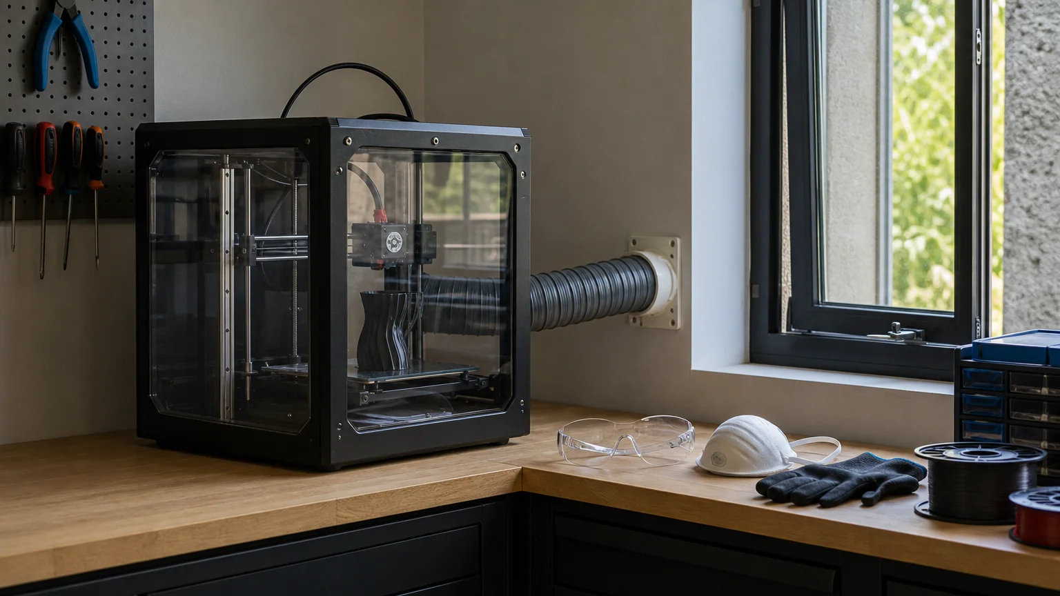 Air pur en atelier : guide pour imprimer en 3D sereinement
